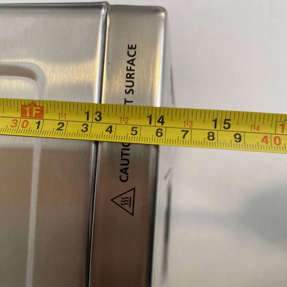 Oster Extra Large Single Pull French Door Silver Turbo Convection Toaster Oven - Picture 9 of 9